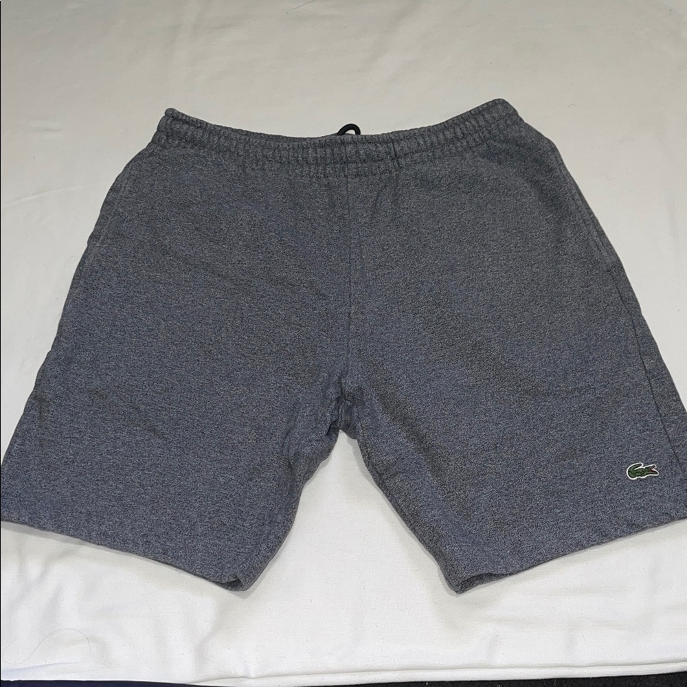 Lacoste Men's Athletic Charcoal Shorts